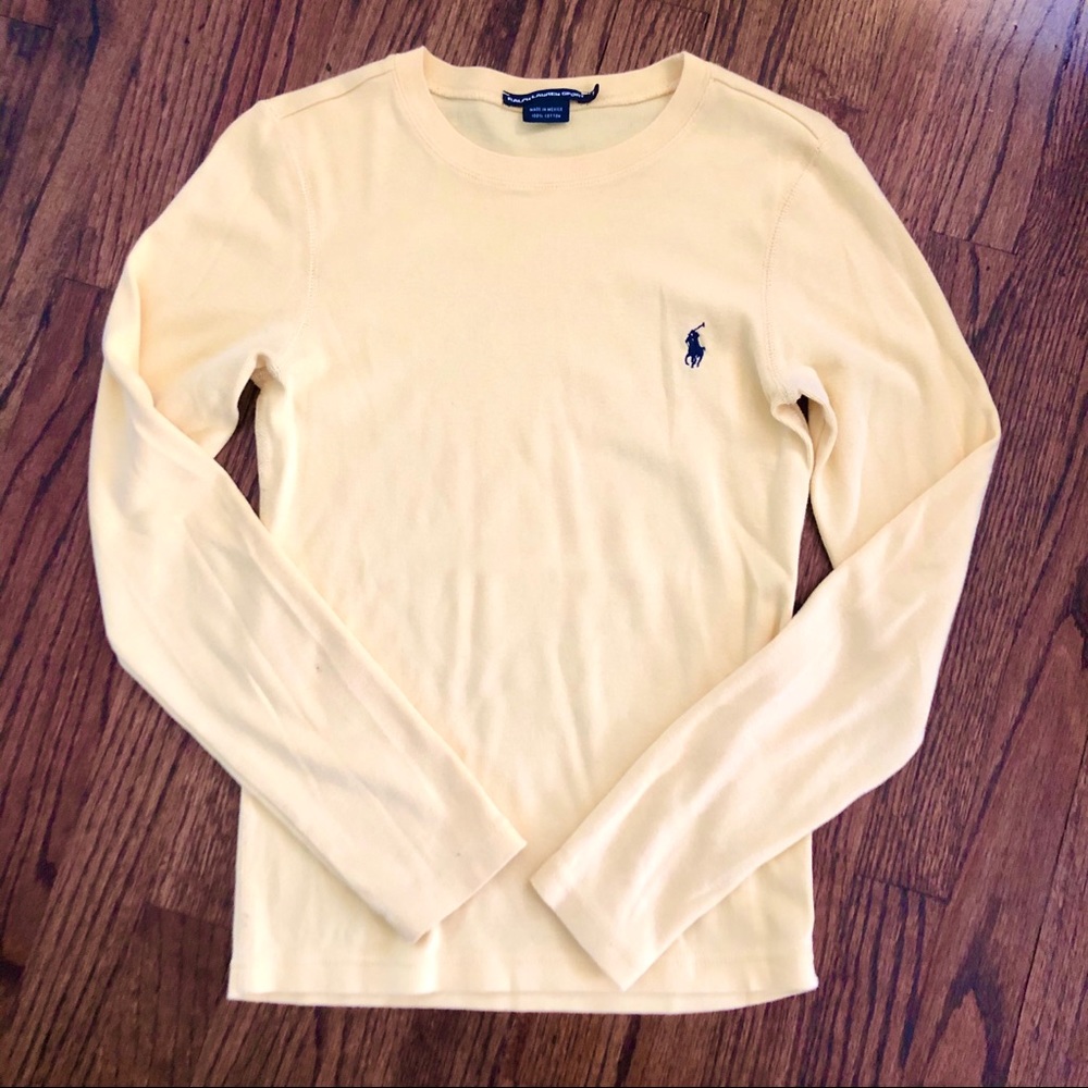 Polo Yellow Long-sleeve Shirt